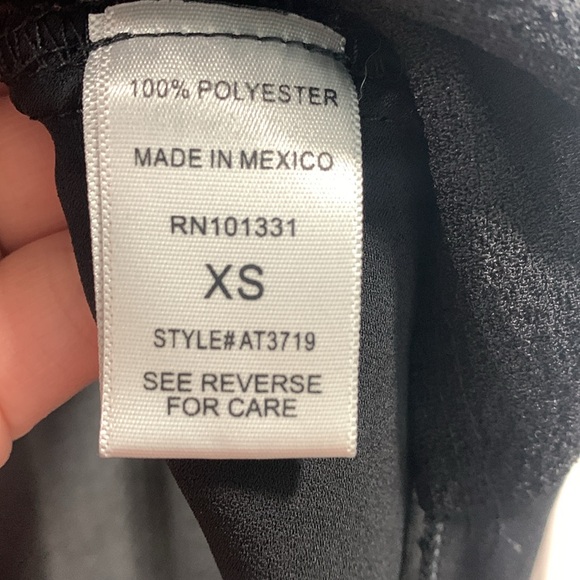 Black Charlotte Russe Hi Low Blouse - Picture 5 of 10